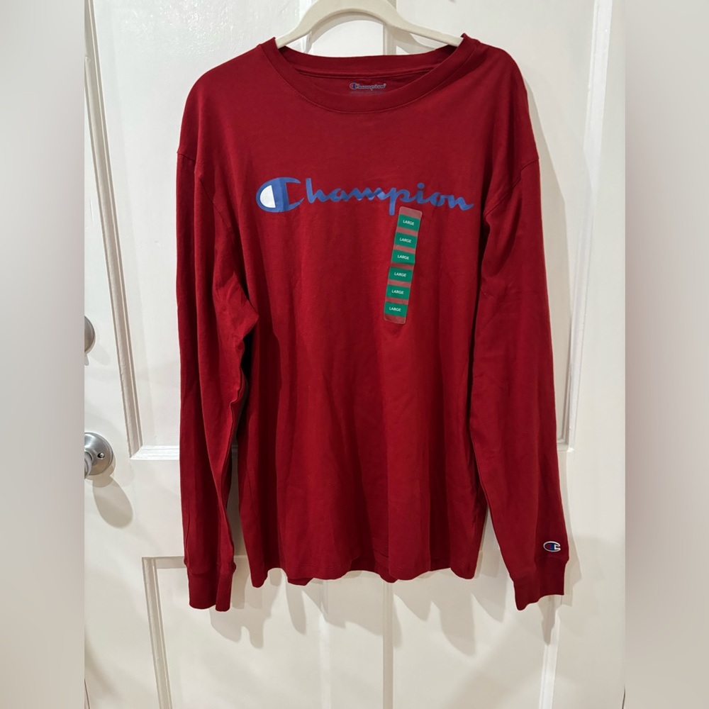 2 for $10 ⭐️Champion Crimson Crewneck Top